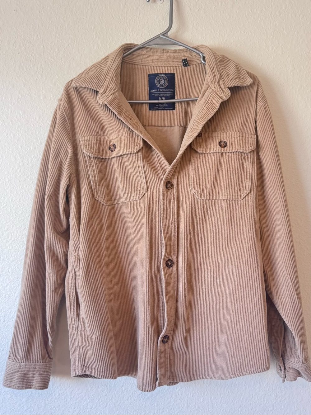 BUFFALO David Bitton Corduroy Shacket Shirt Jacket